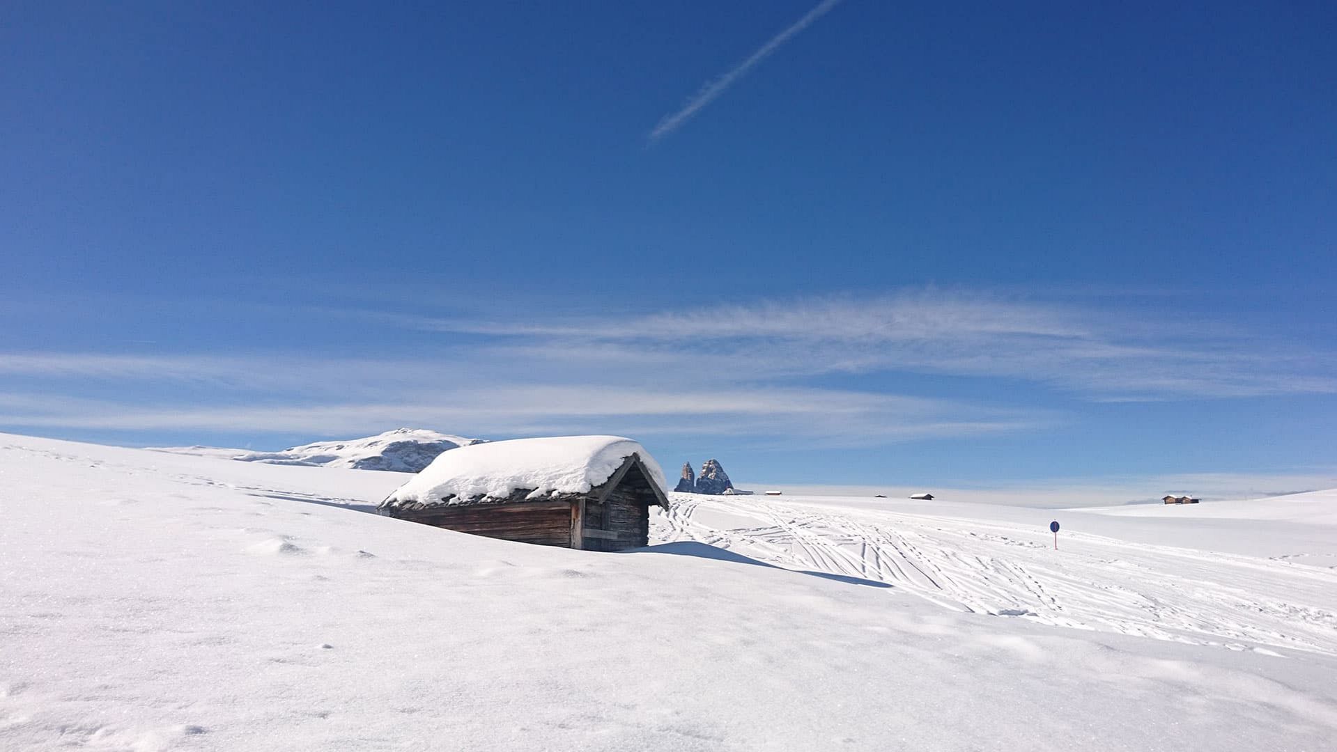 schnee seiser alm