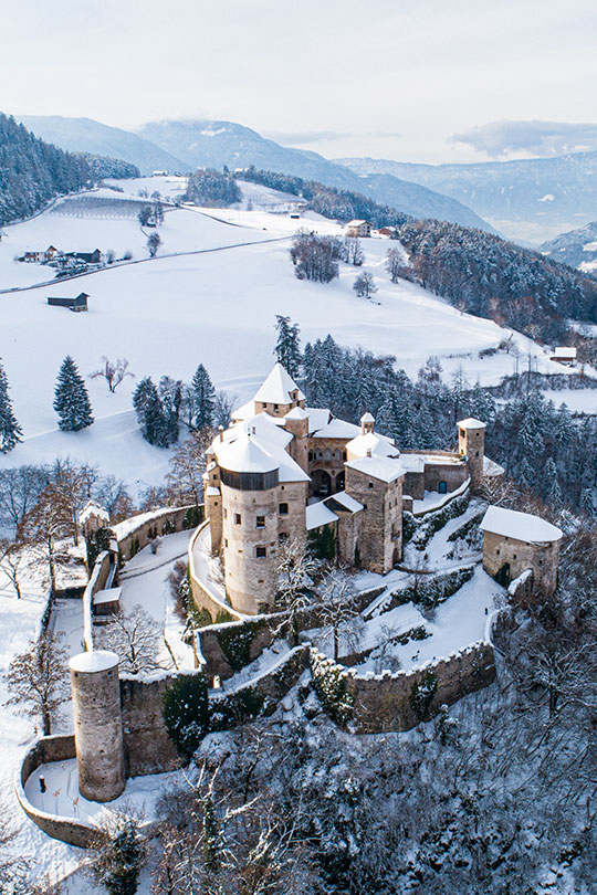 Presule Castle in wintertime
