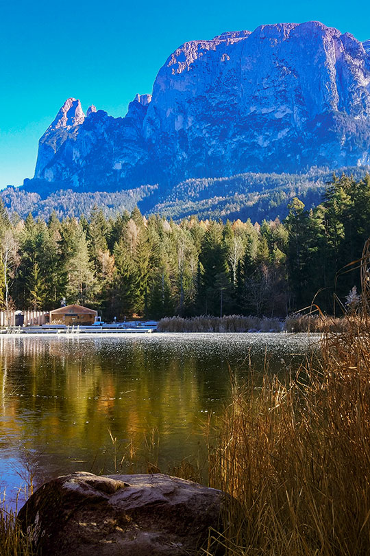 Laghetto di Fiè in autunno