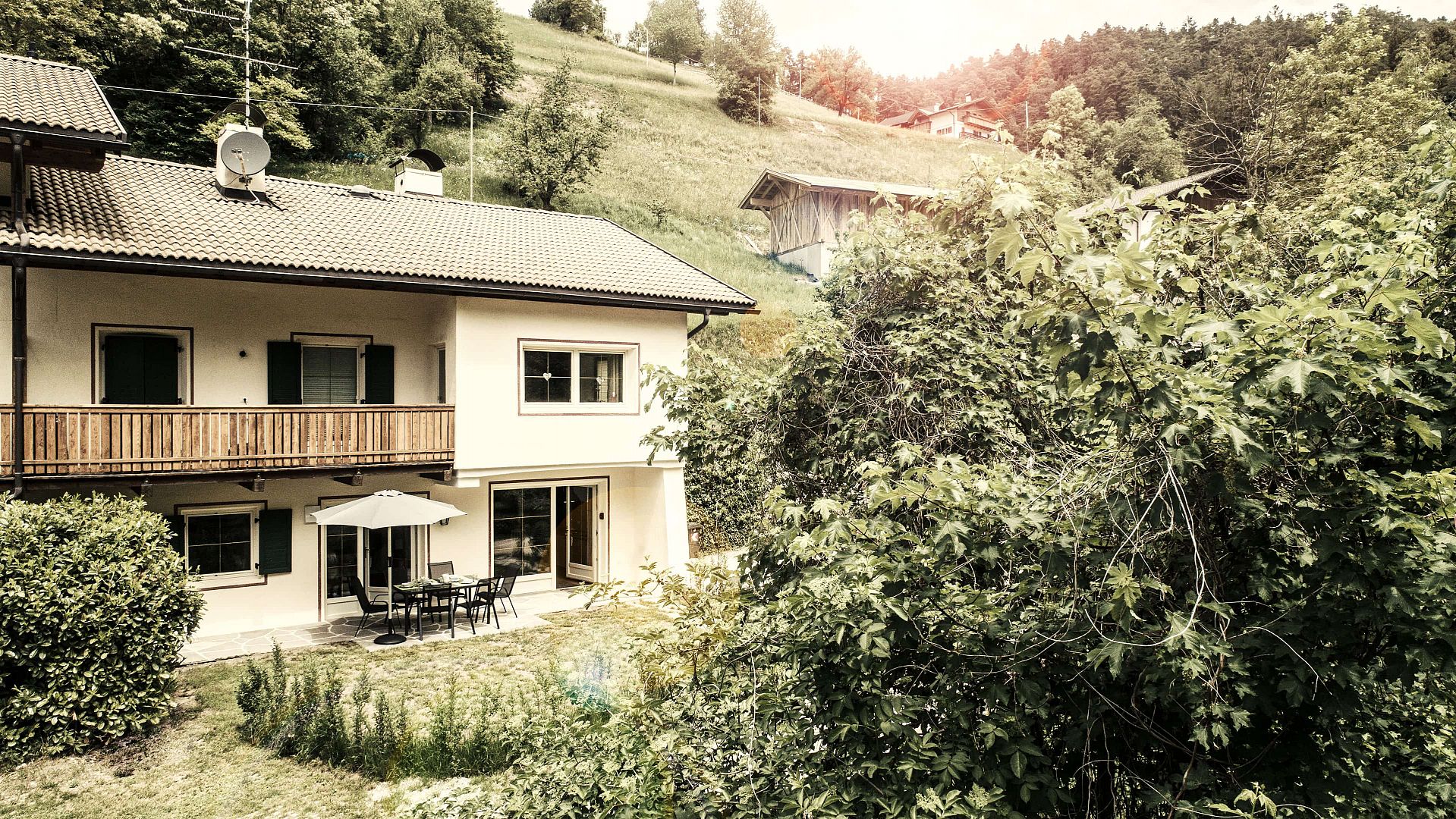 Moar Mühle in summer, holiday flat in South Tyrol